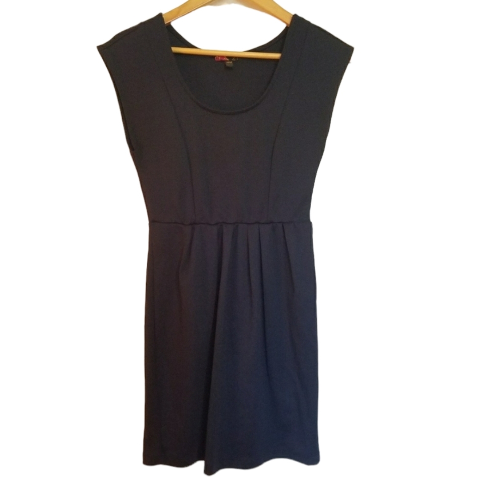 Mod Retro Navy Blue Sheath Dress F21